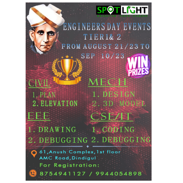 Engineers Day Events Tier 1 & 2